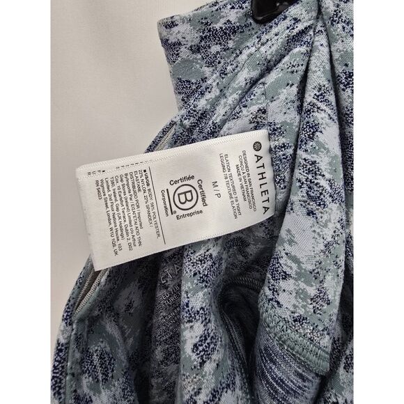 Women's Athleta Elation Textured 7/8 Tight Legging Yoga Active Exercise Size M/P - Picture 4 of 5